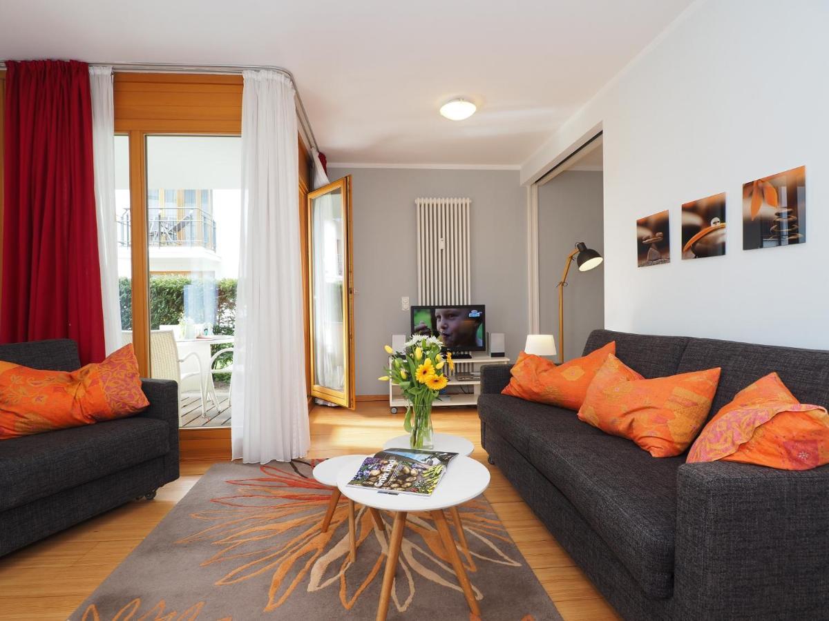 Kaiservillen Heringsdorf - Ferienwohnung Mit 1 Schlafzimmer Und Terrasse D201 المظهر الخارجي الصورة